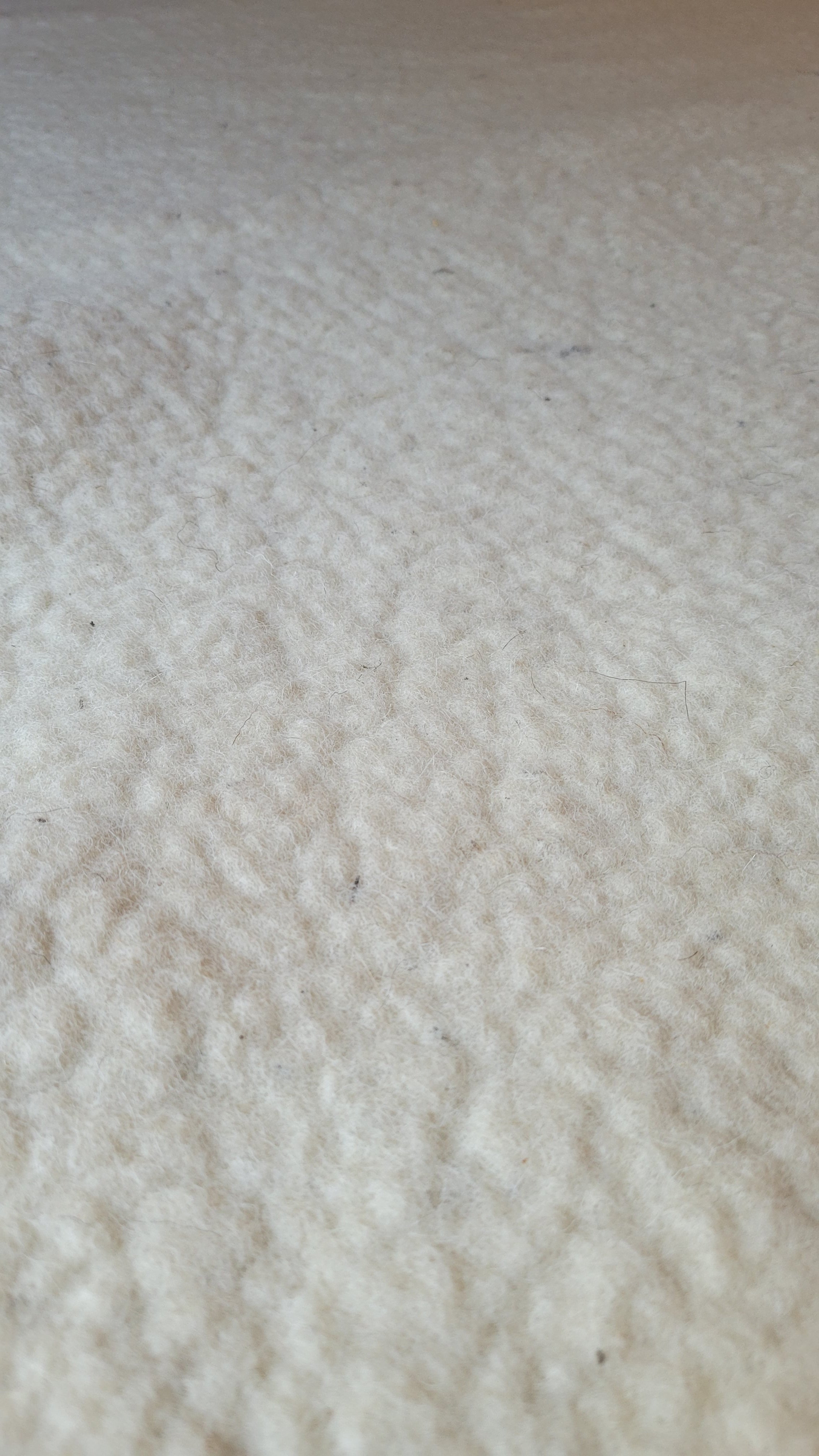 Plaid en feutre de laine