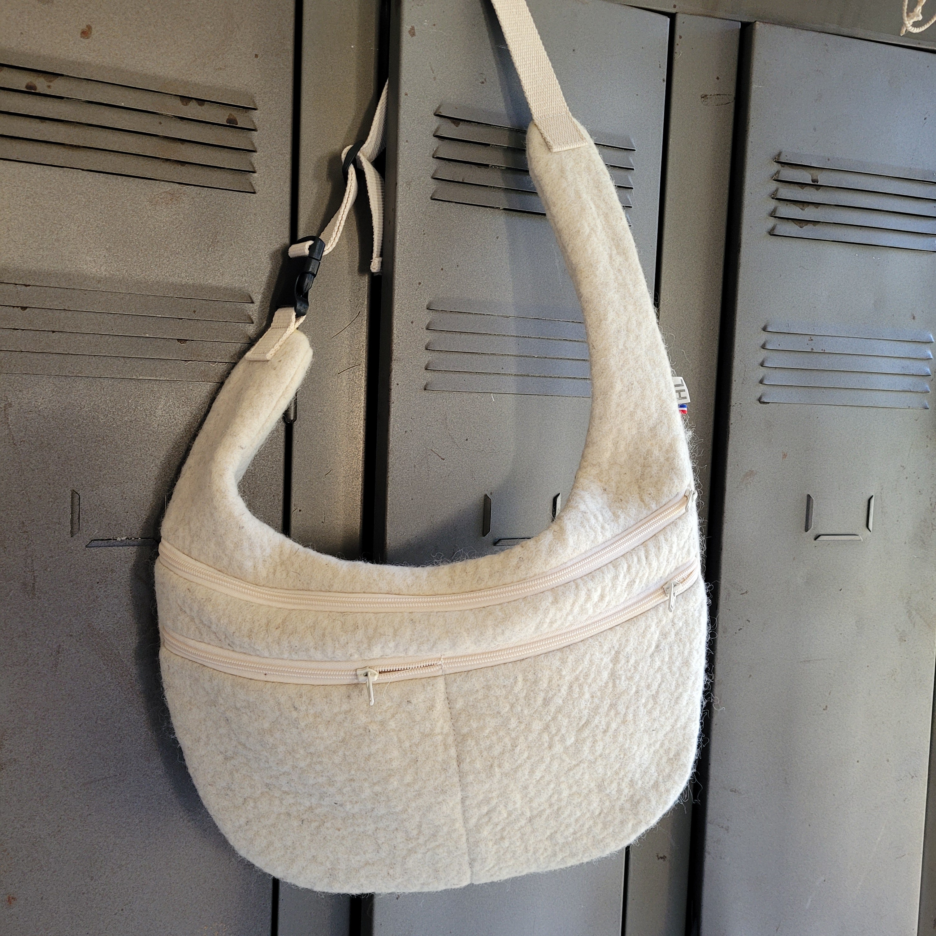 Sac "Enora" en feutre de laine