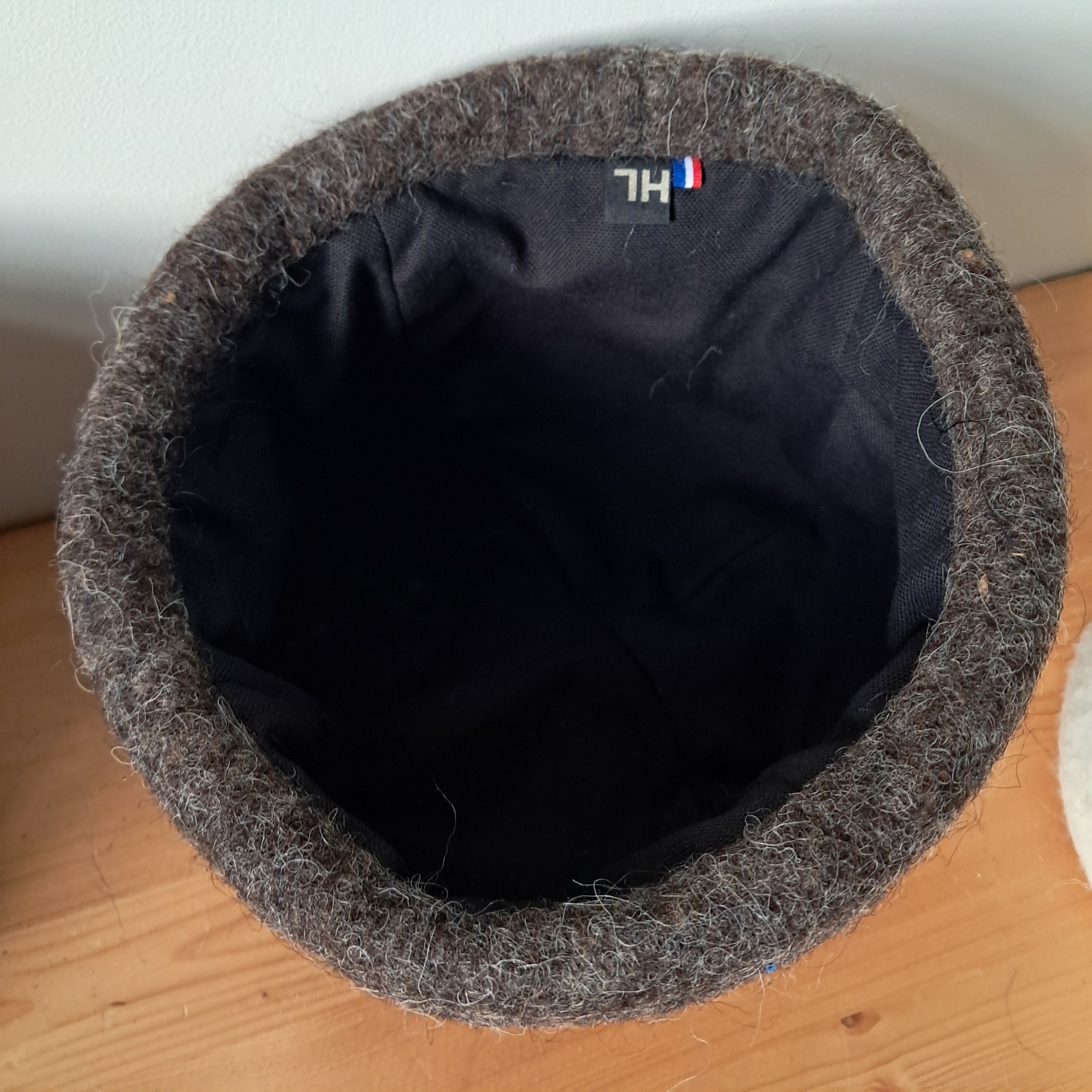 Nouveau bonnet "Doudou" en feutre de laine doublé