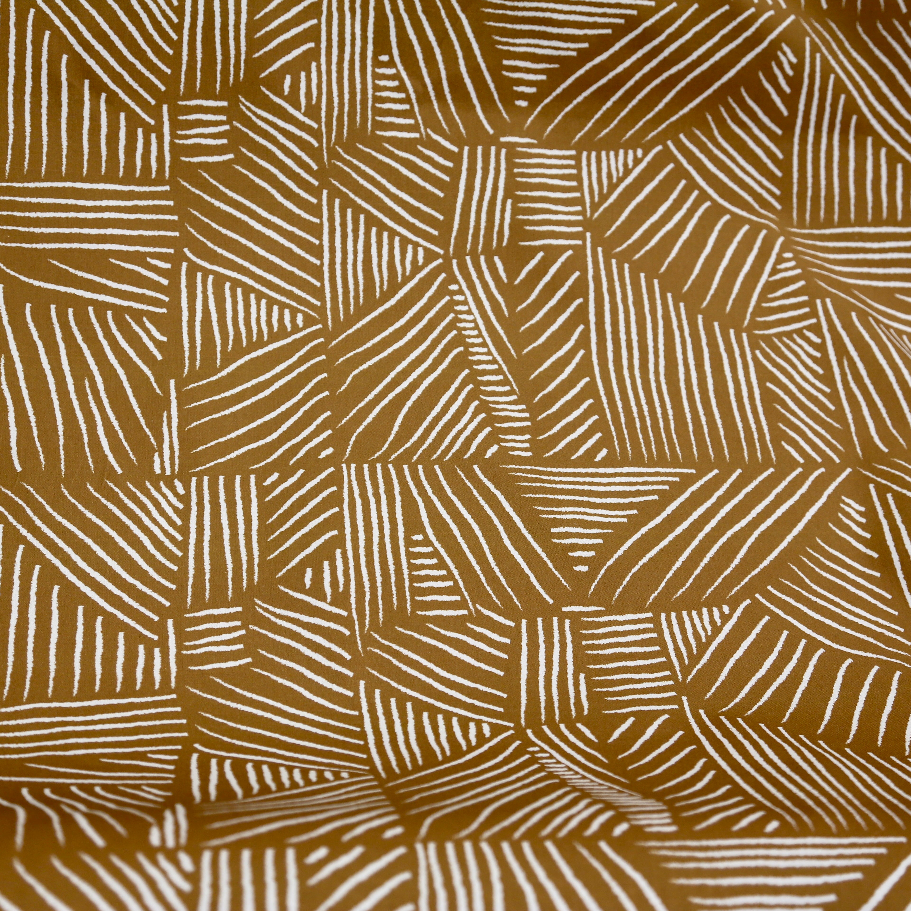 Tissu Cretonne, Champs camel