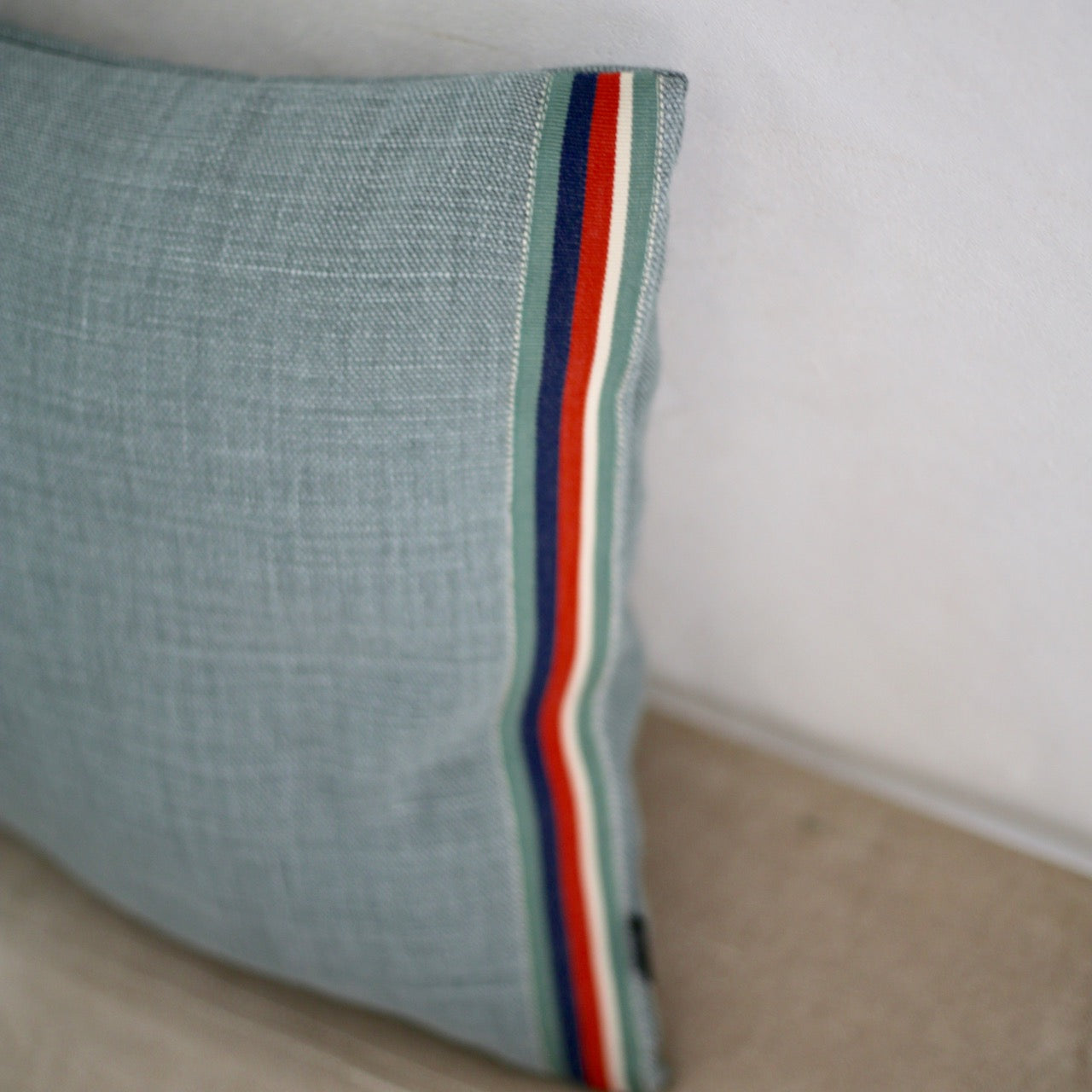 Coussins en lin, déhoussables, intérieur plumes - Format 30 x 50cm