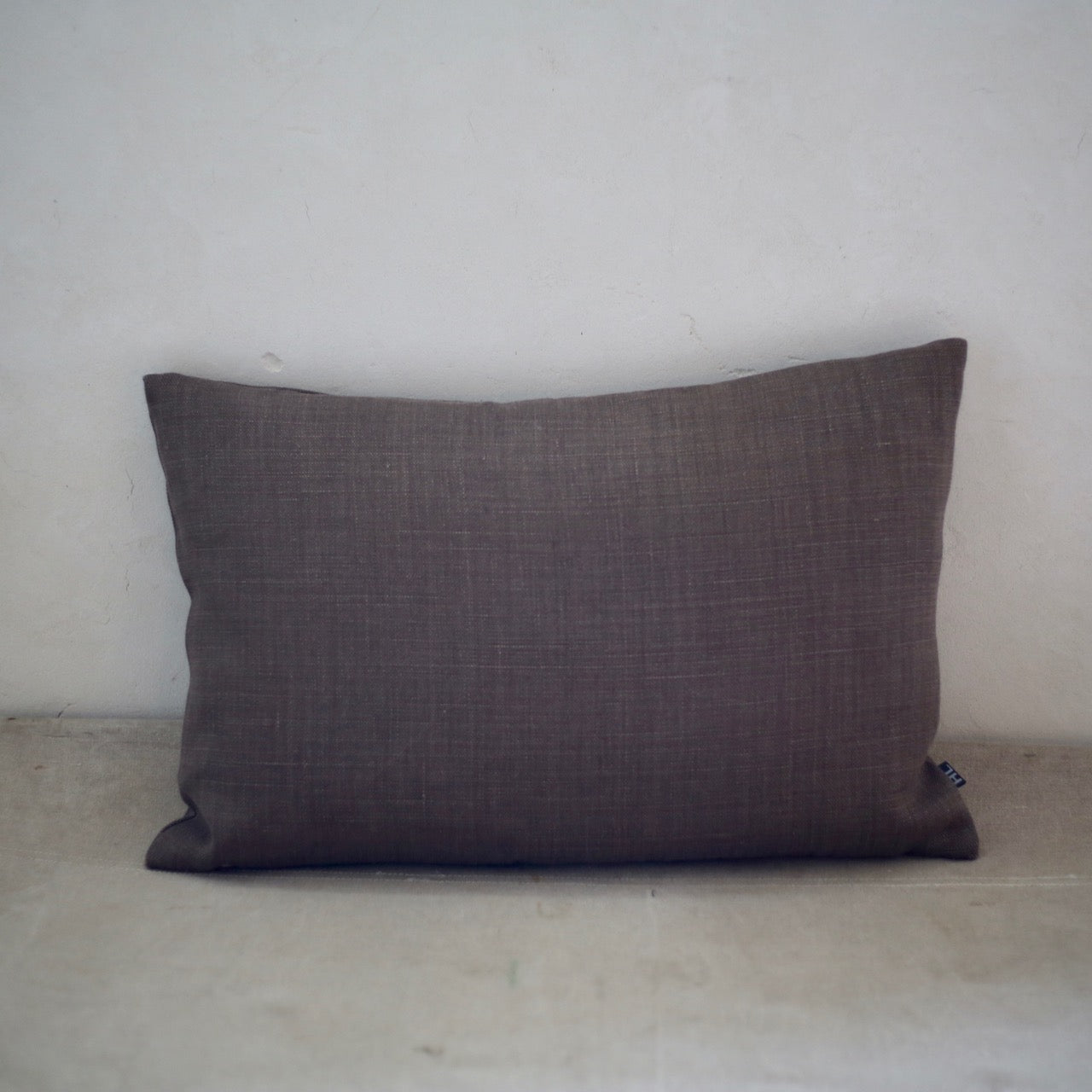 Coussins en lin, déhoussables, intérieur plumes - Format 60 x 40cm