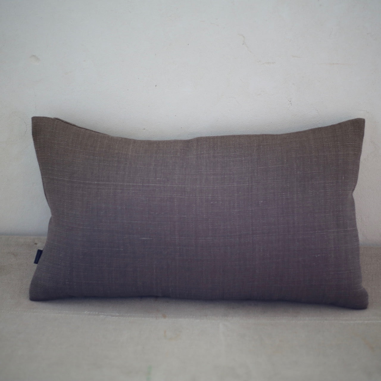 Coussins en lin, déhoussables, intérieur plumes - Format 30 x 50cm