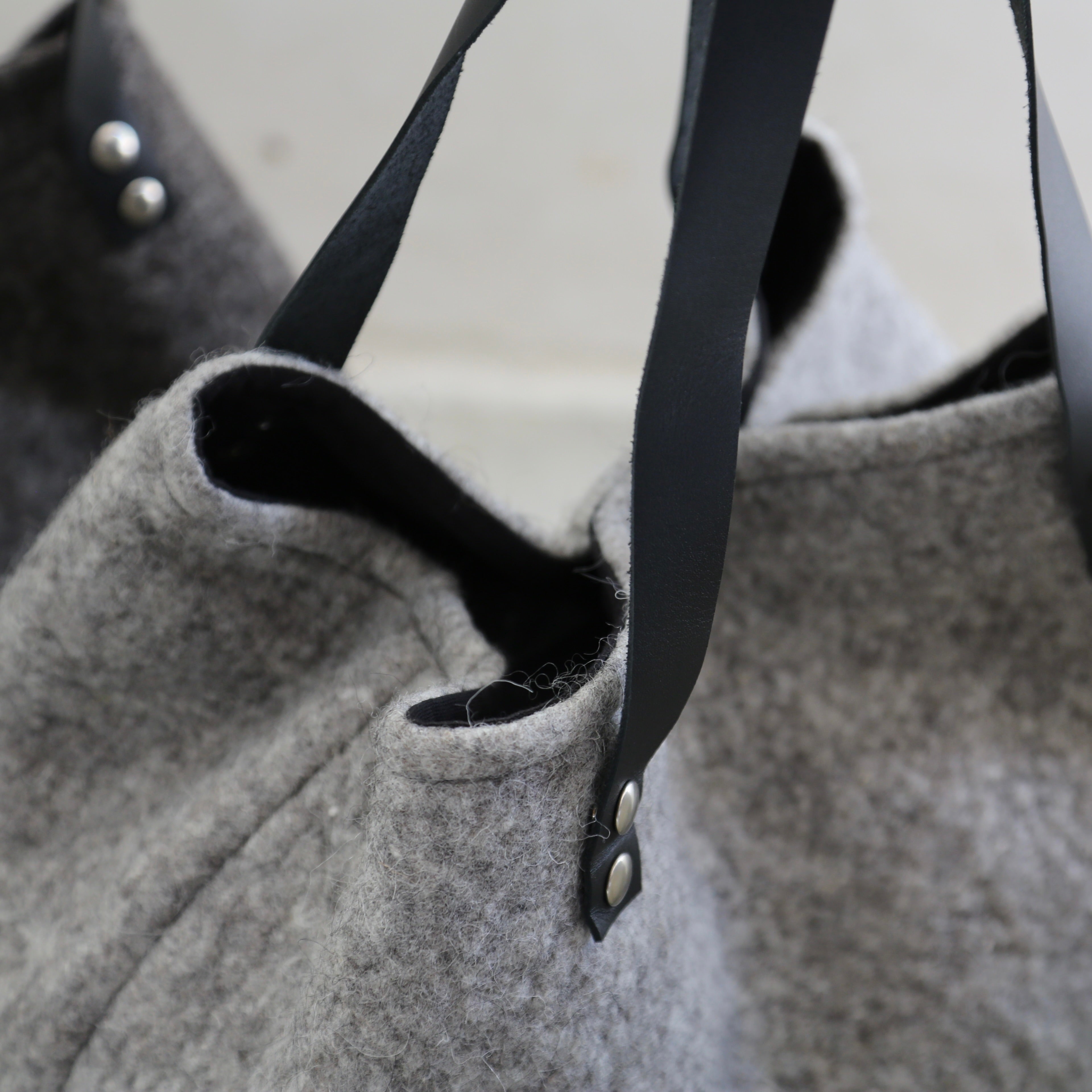 Sac "Anne" - Cabas en feutre de laine