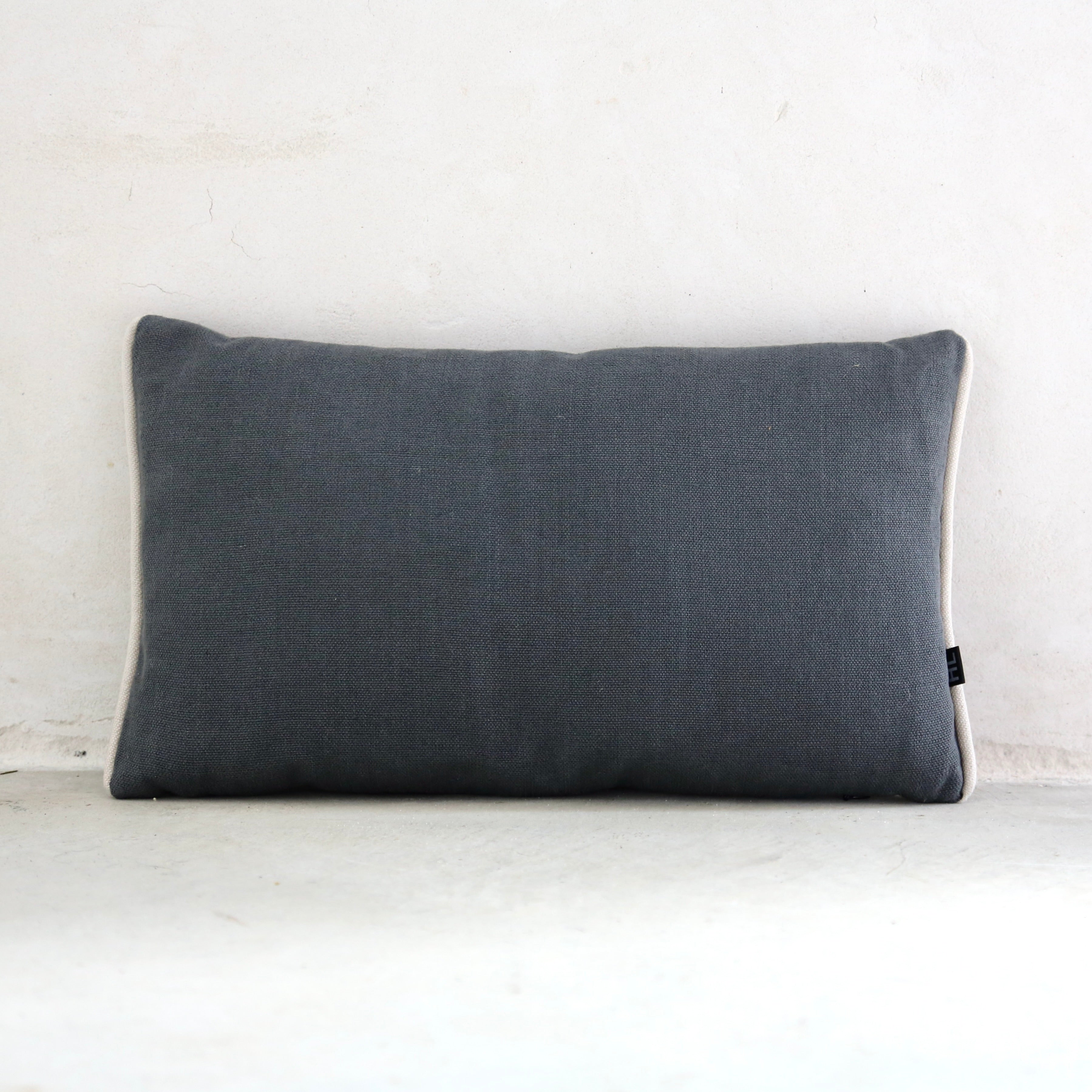 Coussin rectangle en lin