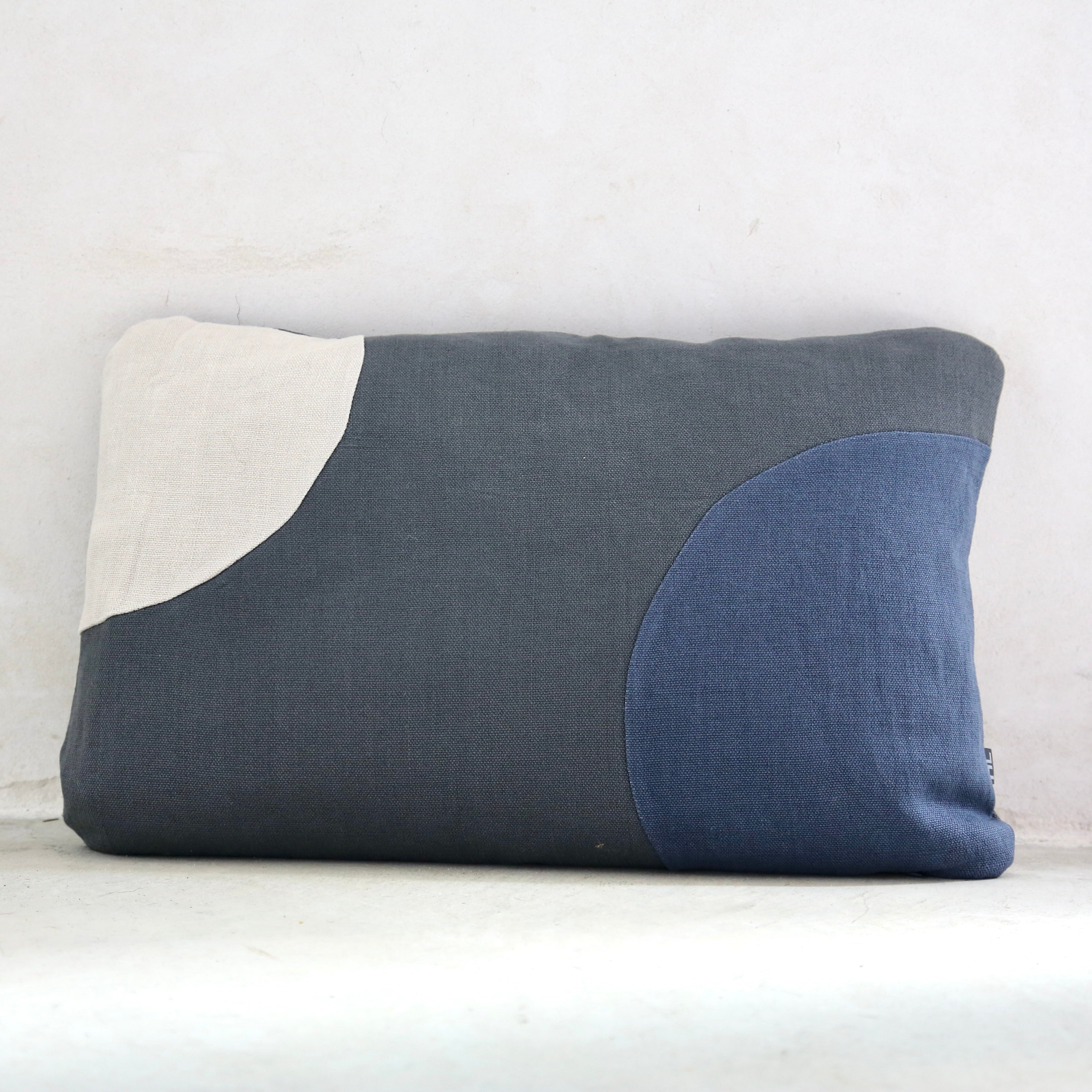 Coussins mixtes en lin