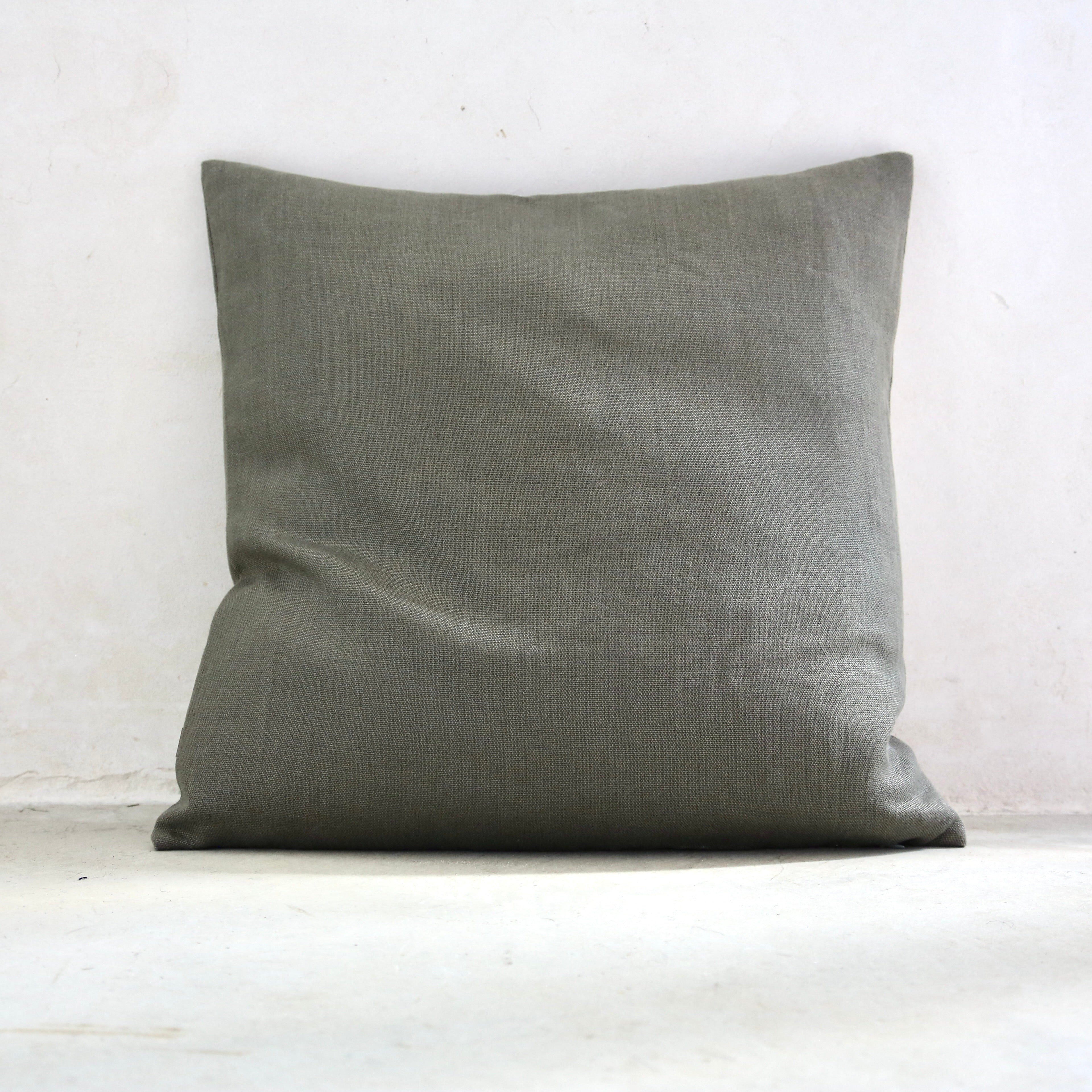 Coussin carré en lin (60x60cm)