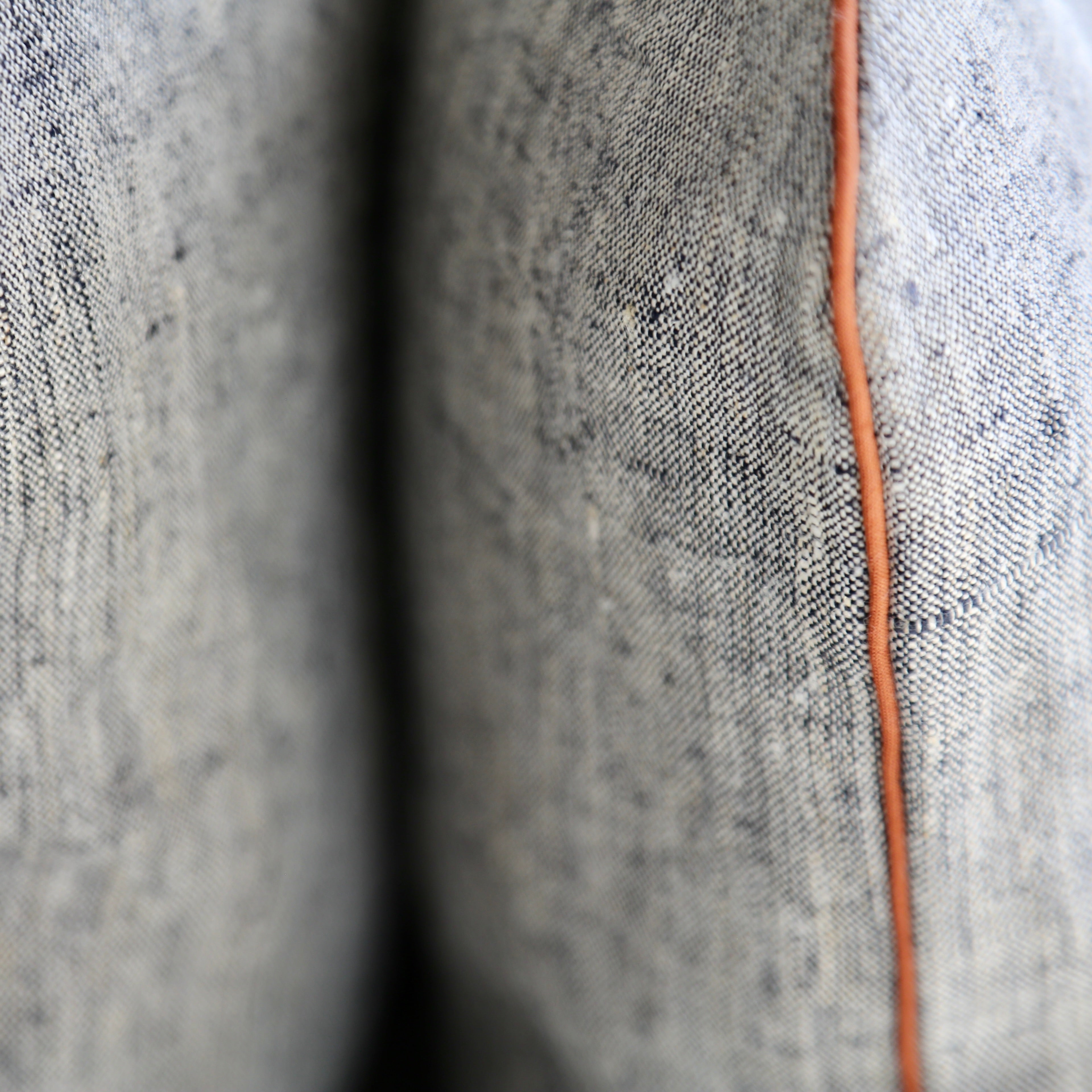 Coussins en chanvre chiné