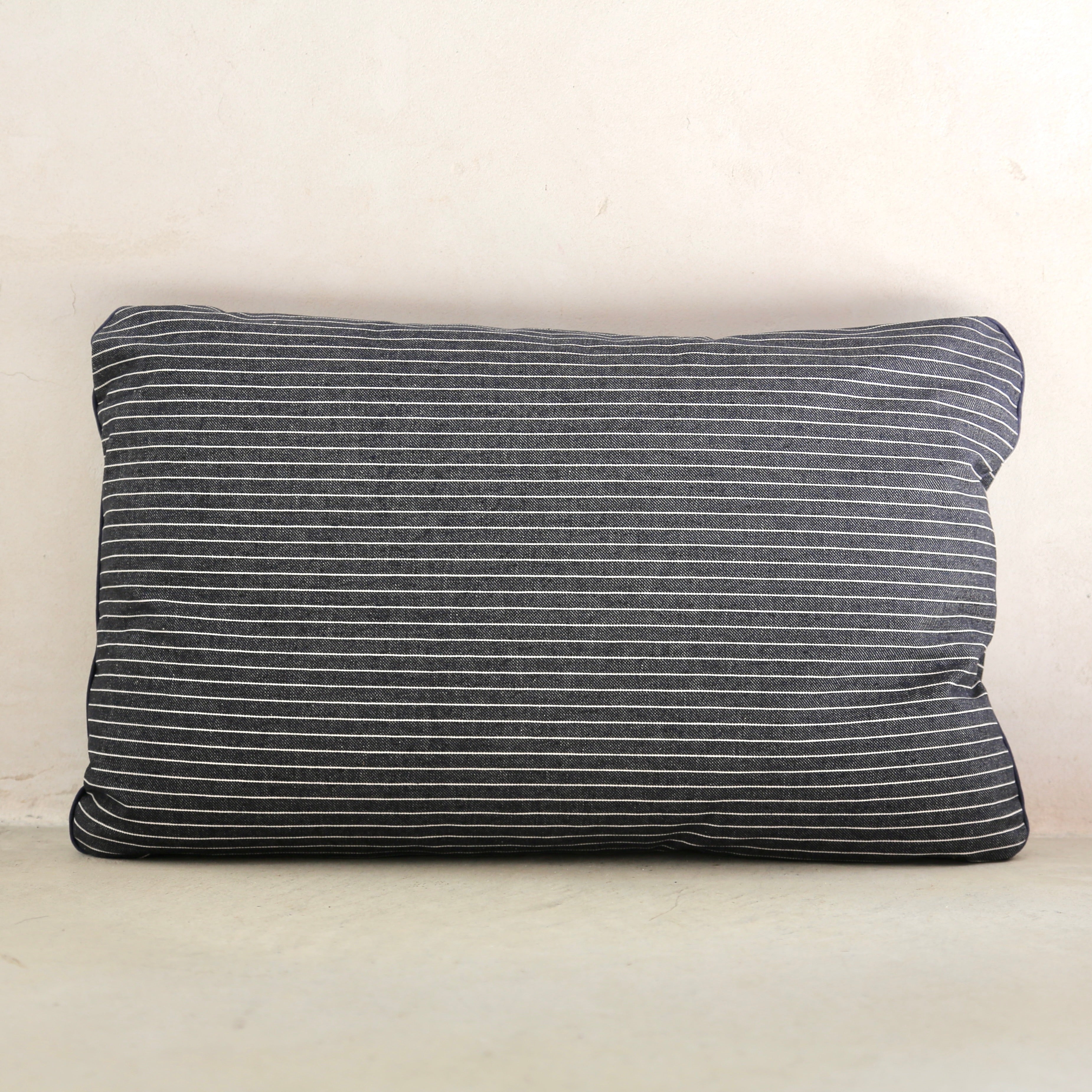 Coussins rectangles en Jean