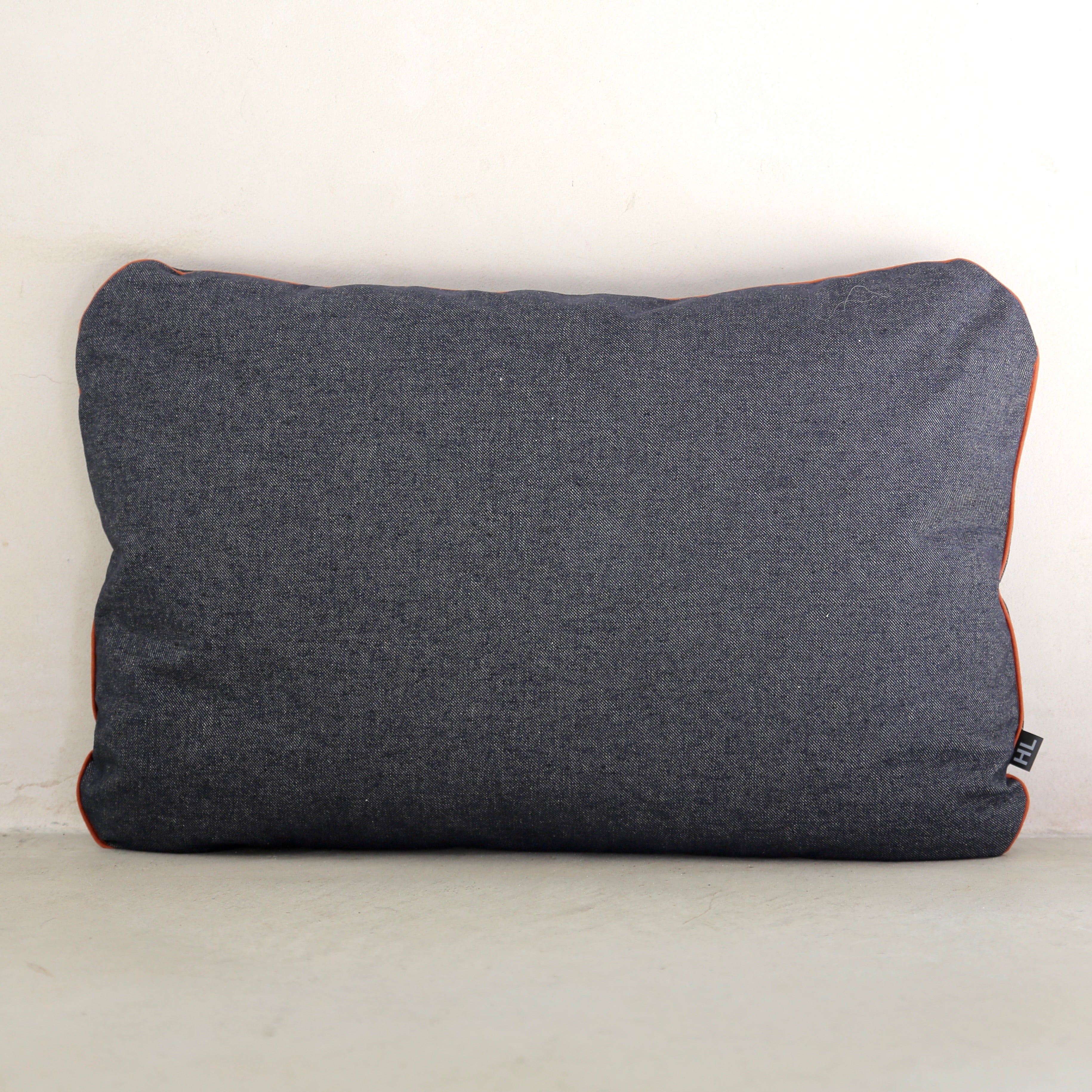 Coussins rectangles en Jean