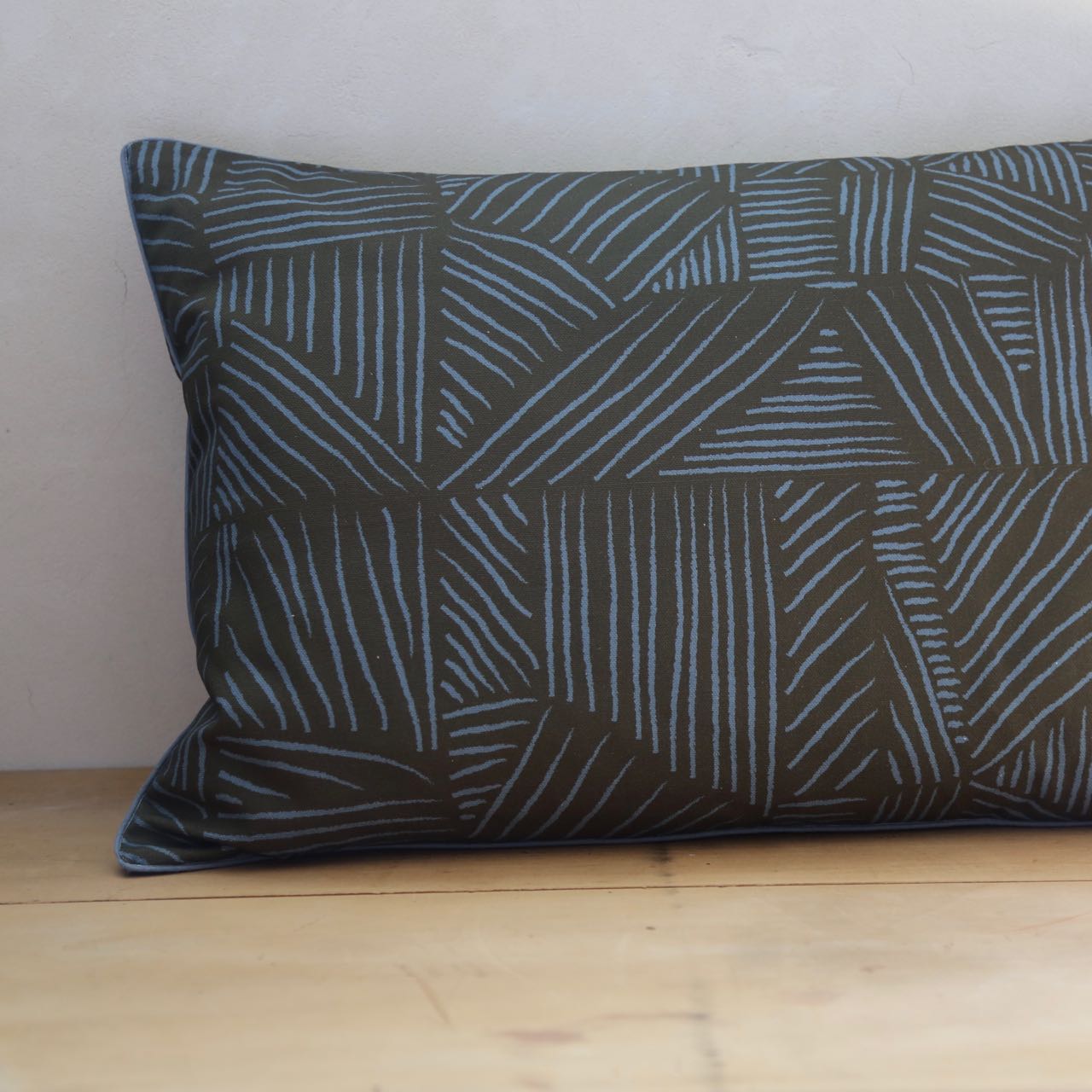 Coussins 30 x 50cm en toile de coton imprimée dans les Vosges - collection hiver