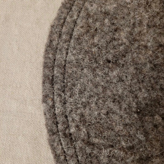 Sets de table ou napperons en feutre de laine