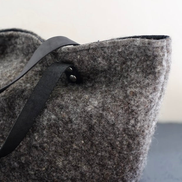 Sac "Anne" - Cabas en feutre de laine