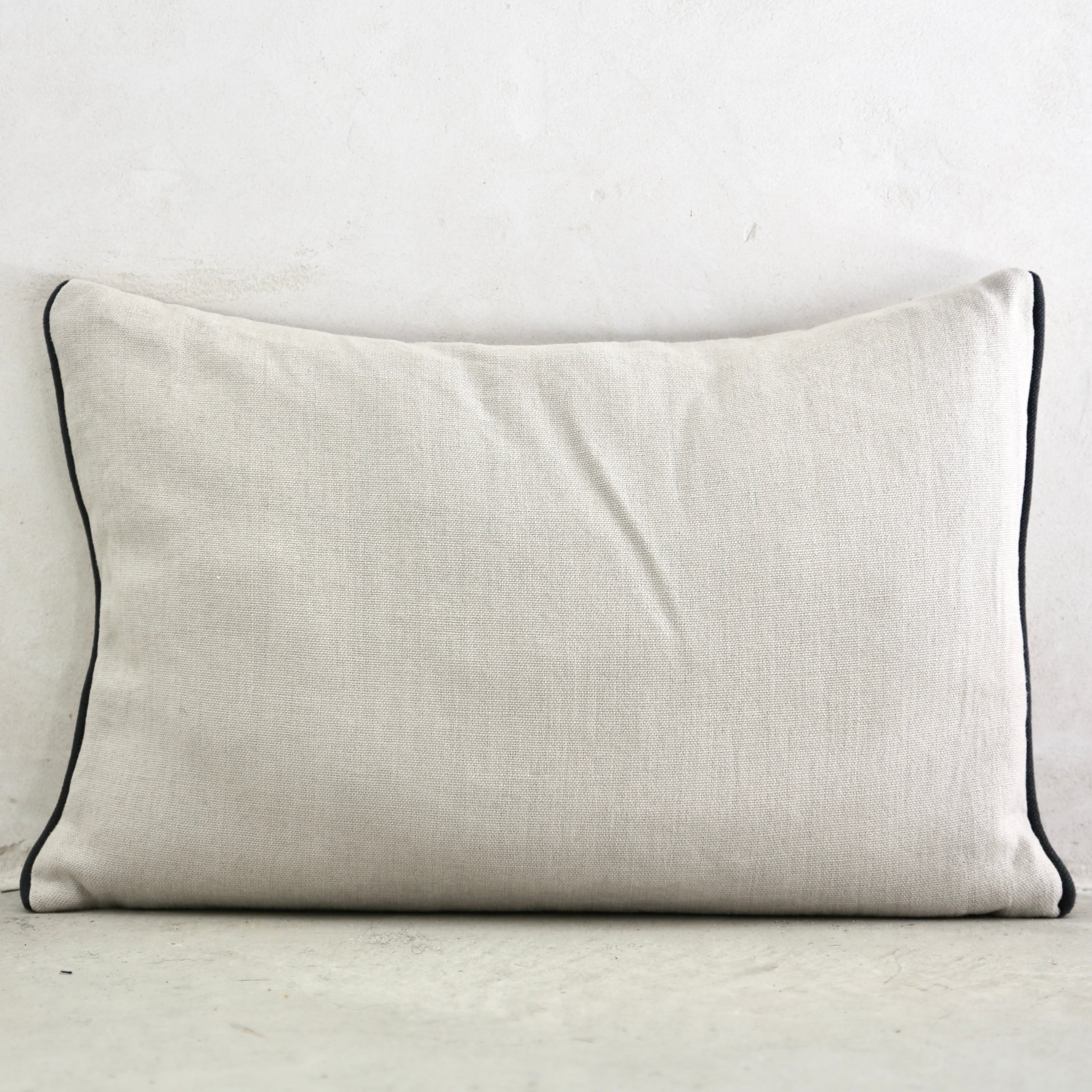 Coussin rectangle en lin