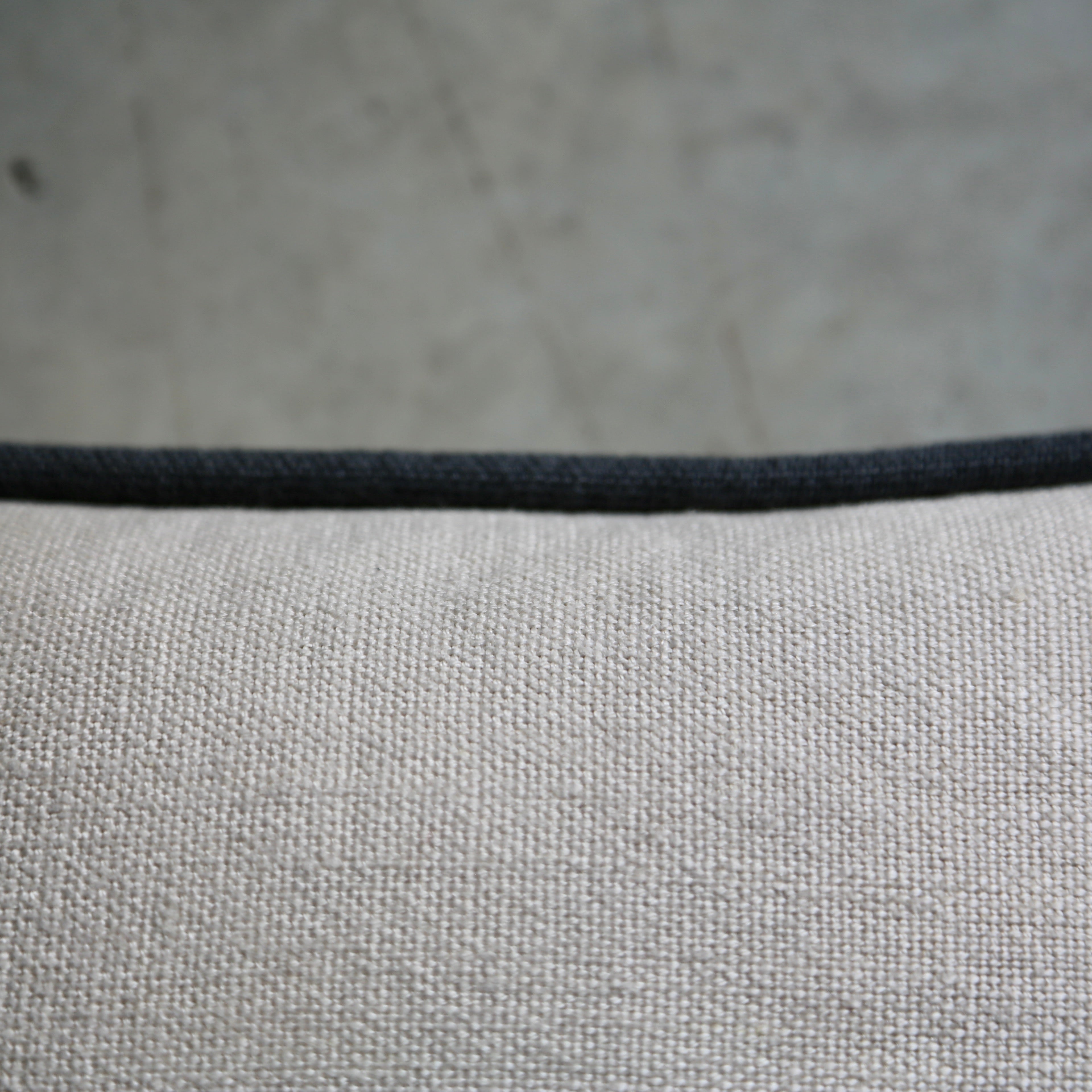Coussin rectangle en lin