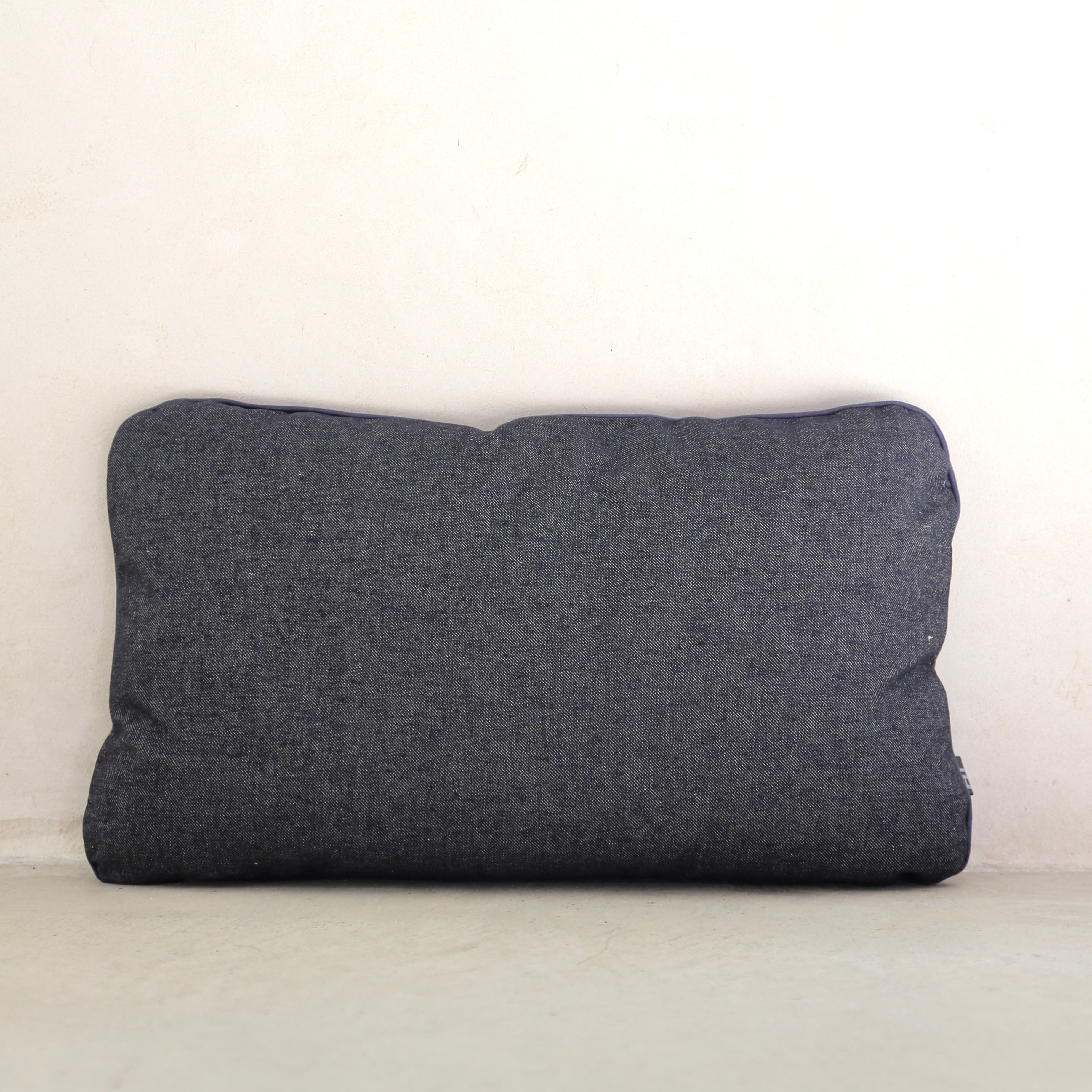 Coussins rectangles en Jean