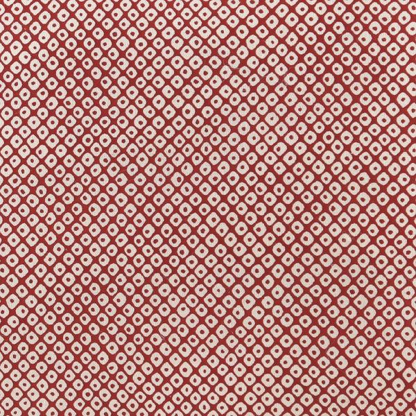 Tissu japonais Shibori rouge