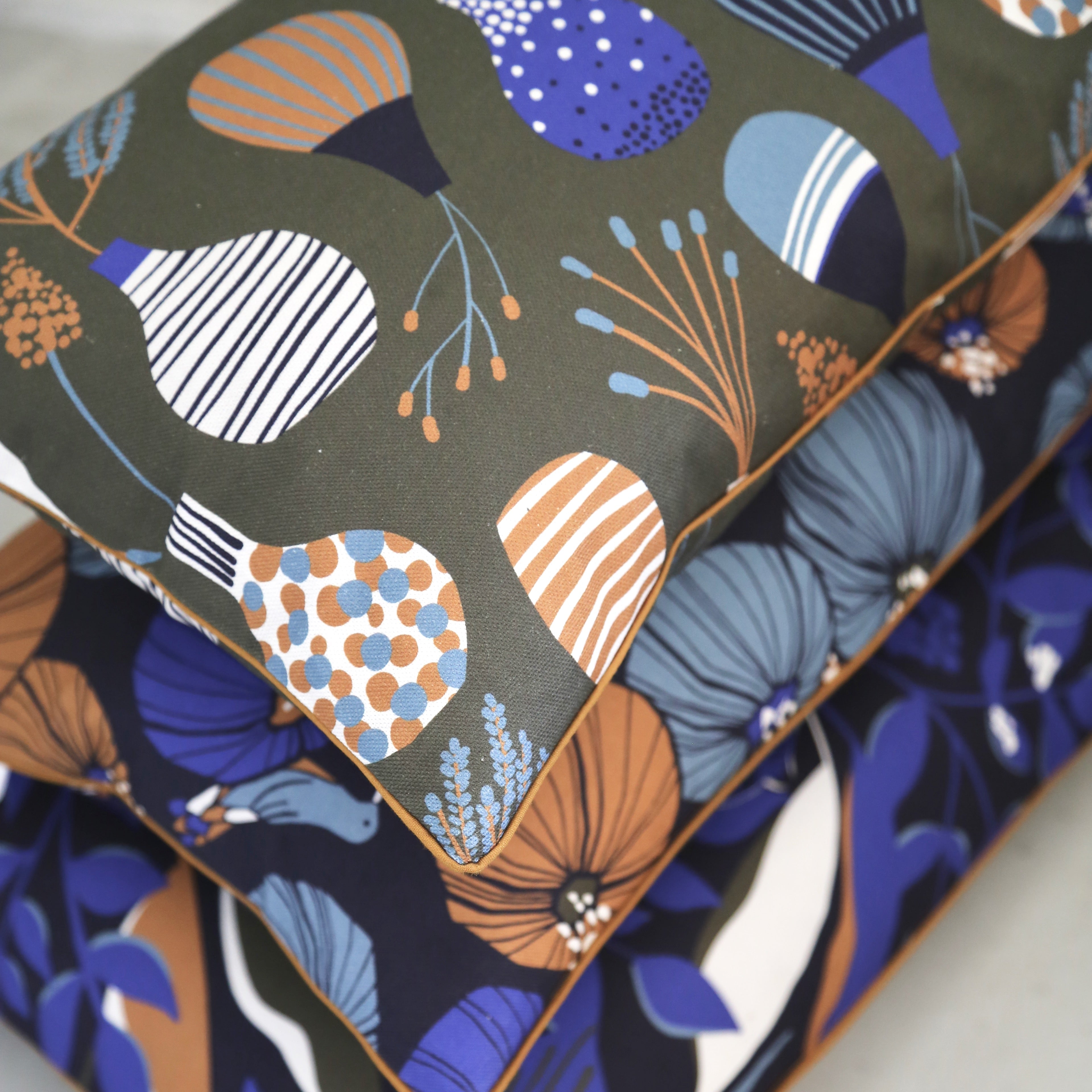 Tissu demi-natté, Vasa kaki